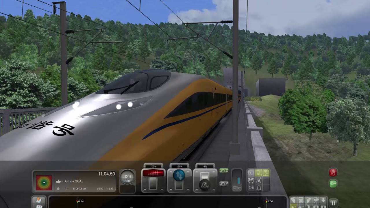 TS 2018 CRH Bullet Train High Speed Test
