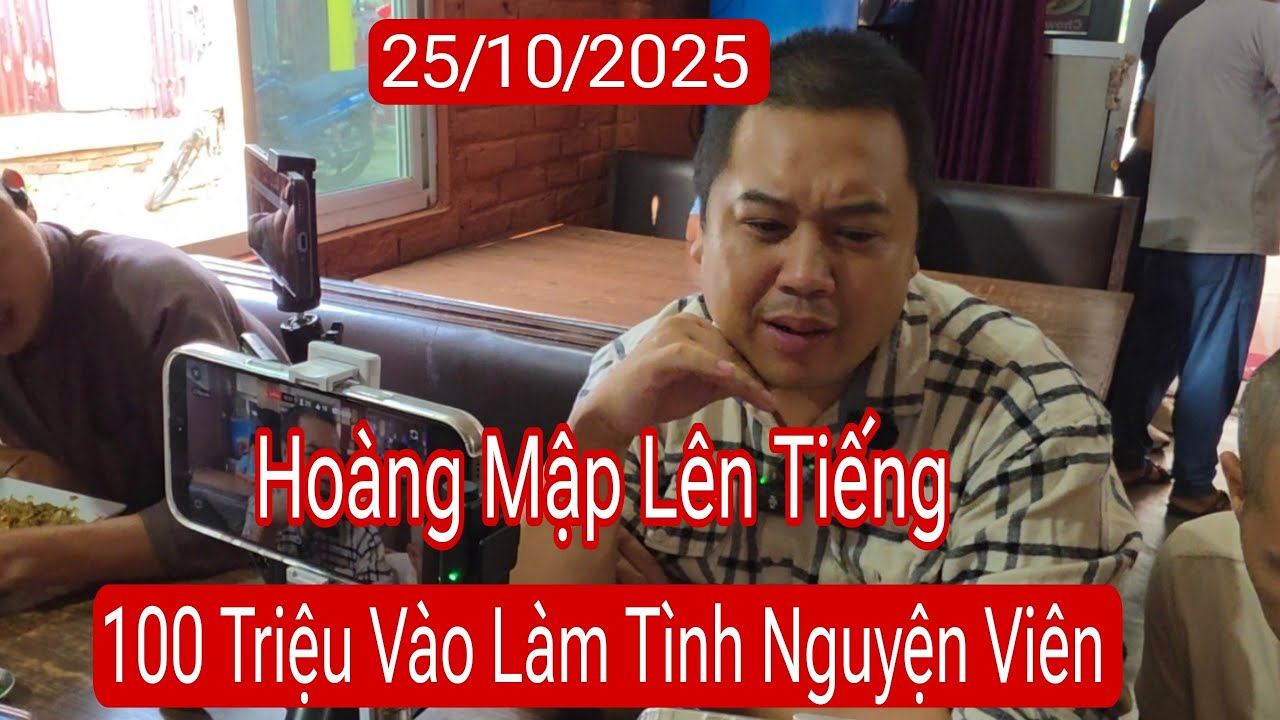 Ho&agrave;ng Mập l&ecirc;n tiếng về vụ 100 triệu v&agrave;o l&agrave;m t&igrave;nh nguyện vi&ecirc;n | Sư Minh Tuệ lu&ocirc;n từ bi 25/10/25