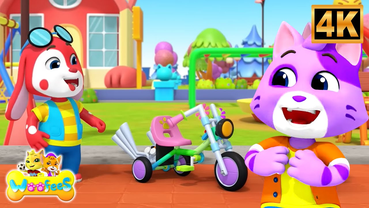 My Cool Bike for Kids | Ride, Play & Learn with Fun Animation