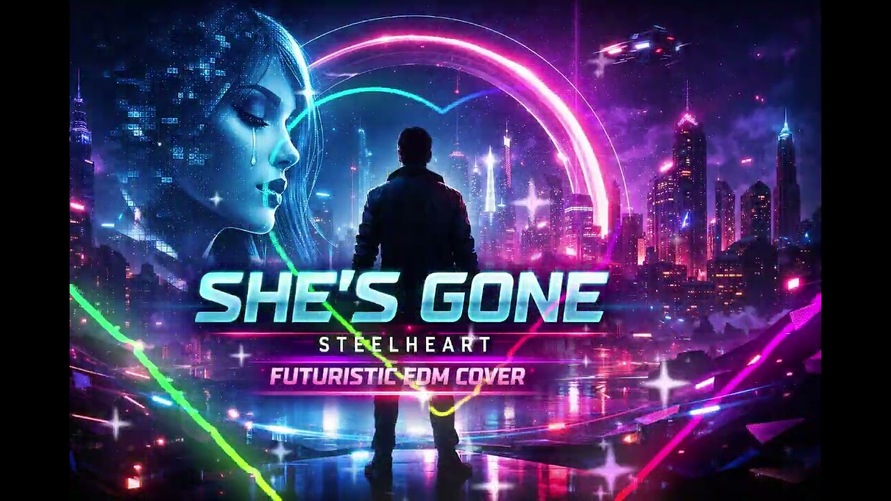 SHE'S GONE - STEELHEART (FUTURISTIC EDM COVER)