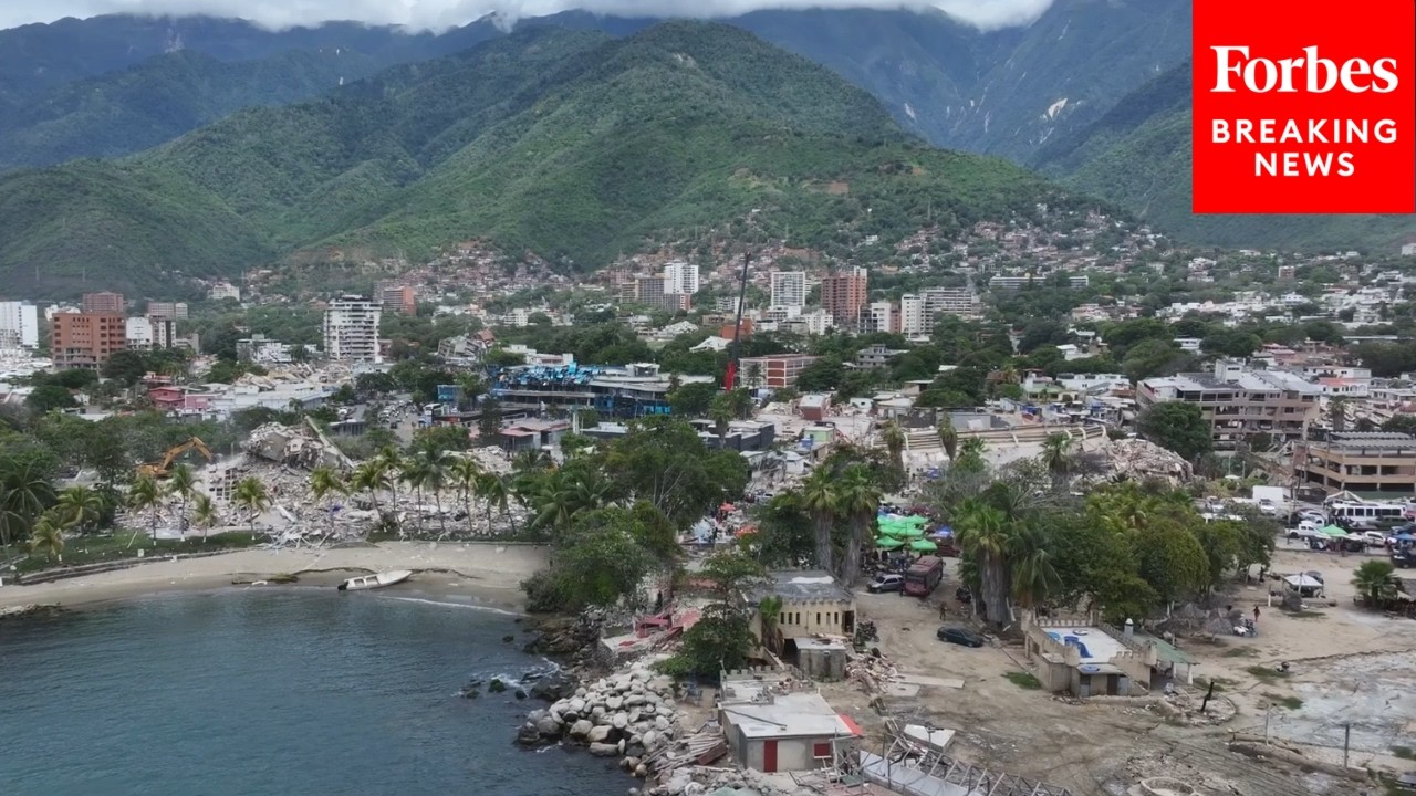 Drone Footage Captures Widespread Destruction After Earthquake Hits La Guaira, Venezuela
