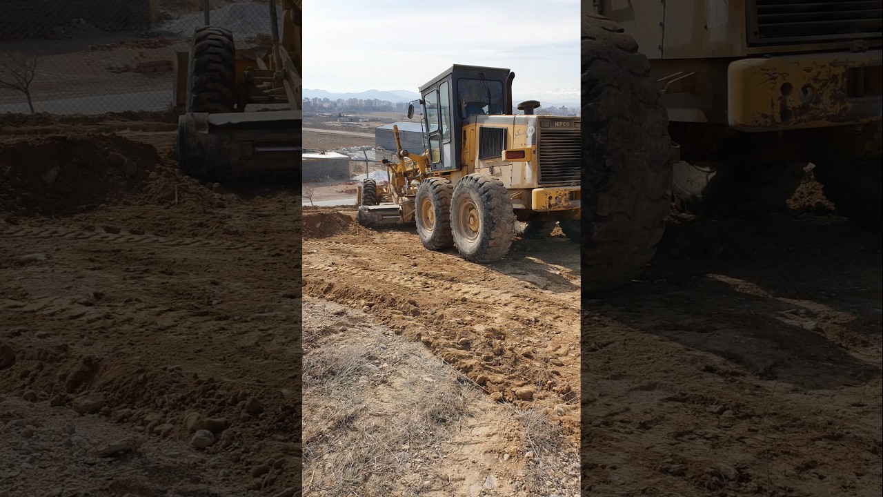 Grader Power Serving Water Supply. #grader #Water&Earth12