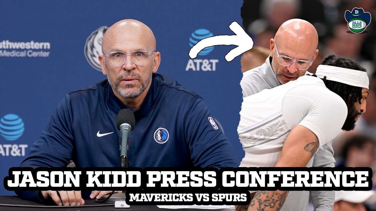 Jason Kidd On AD Trade, Mavs Championship Timeline, & More After Mavs LOSS vs Spurs