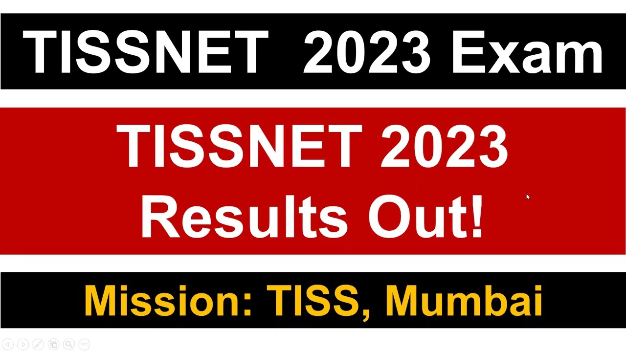 TISSNET 2023 Results are Out! || How to Check || Cutoff Details