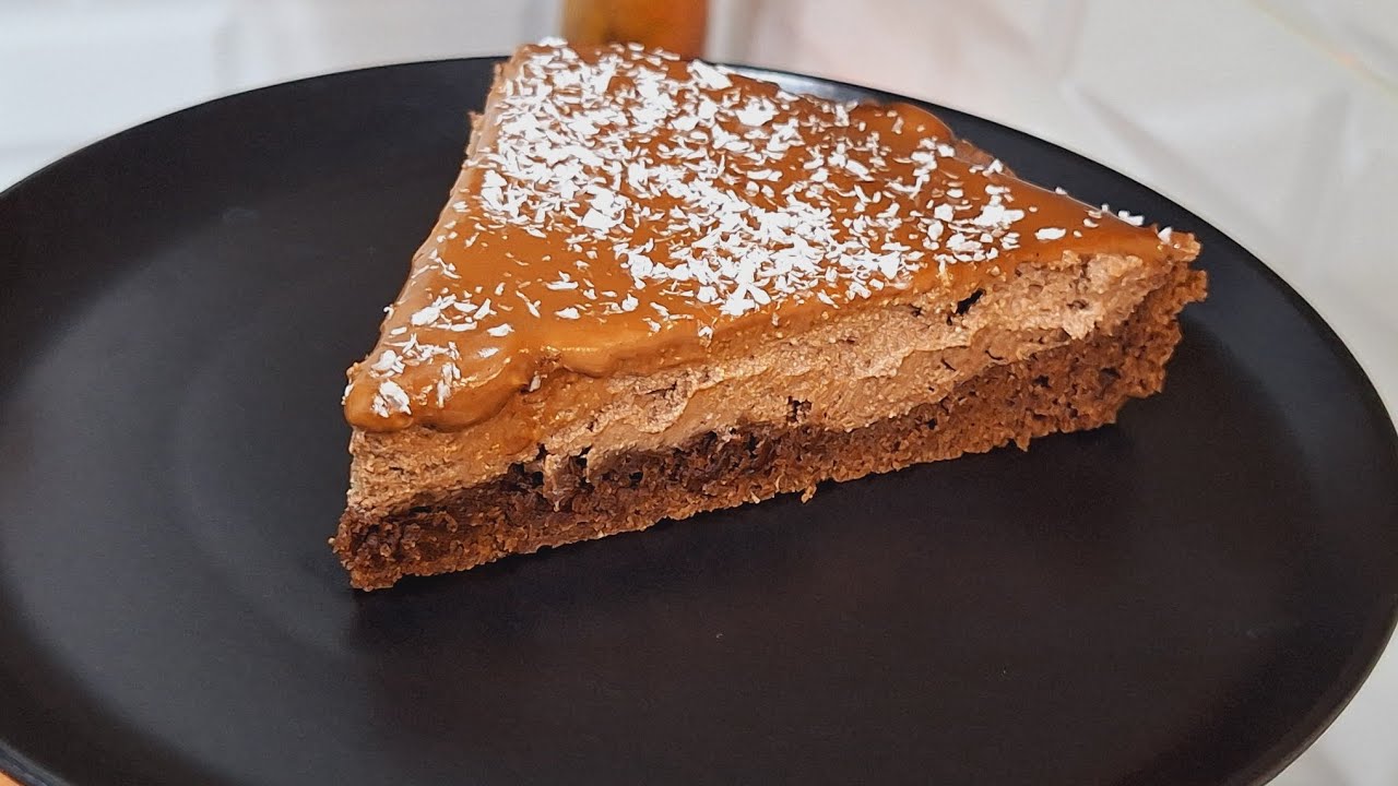 Chocolate Cottage Cheese Tart#chocolatetart#chocolate#cake#cottage#curd#quark#kesfet