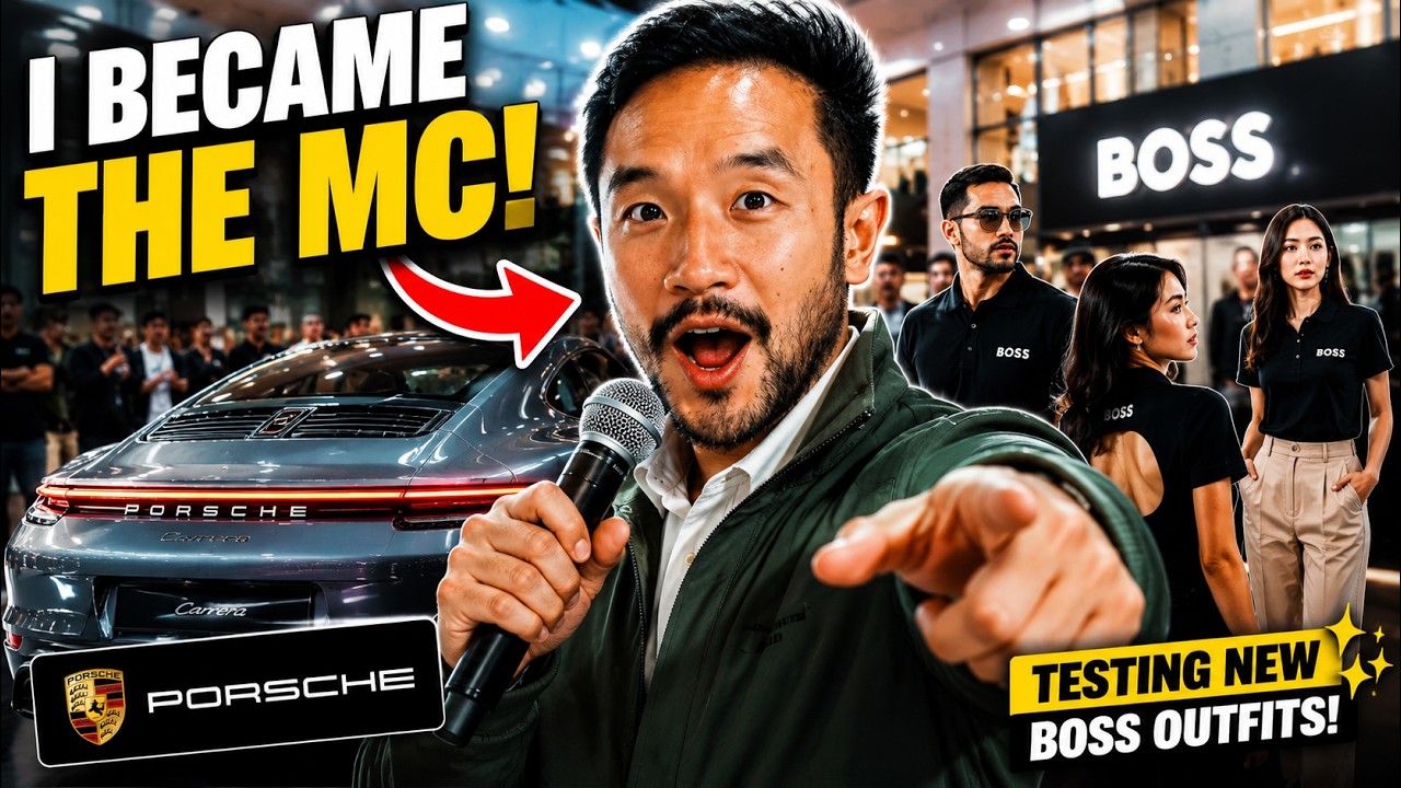 Я стал ведущим мероприятий для Porsche и BOSS