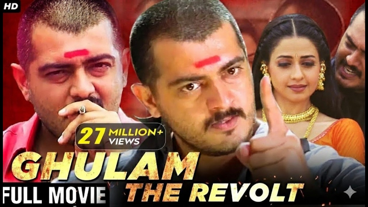 Ghulam The Revolt Full Hindi Dubbed Movie | Ajith, Priya Gill