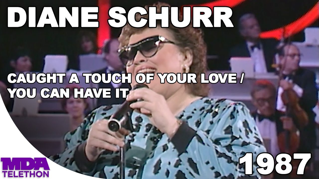 Diane Schurr - Caught A Touch Of Your Love & You Can Have It | 1987 | MDA Telethon