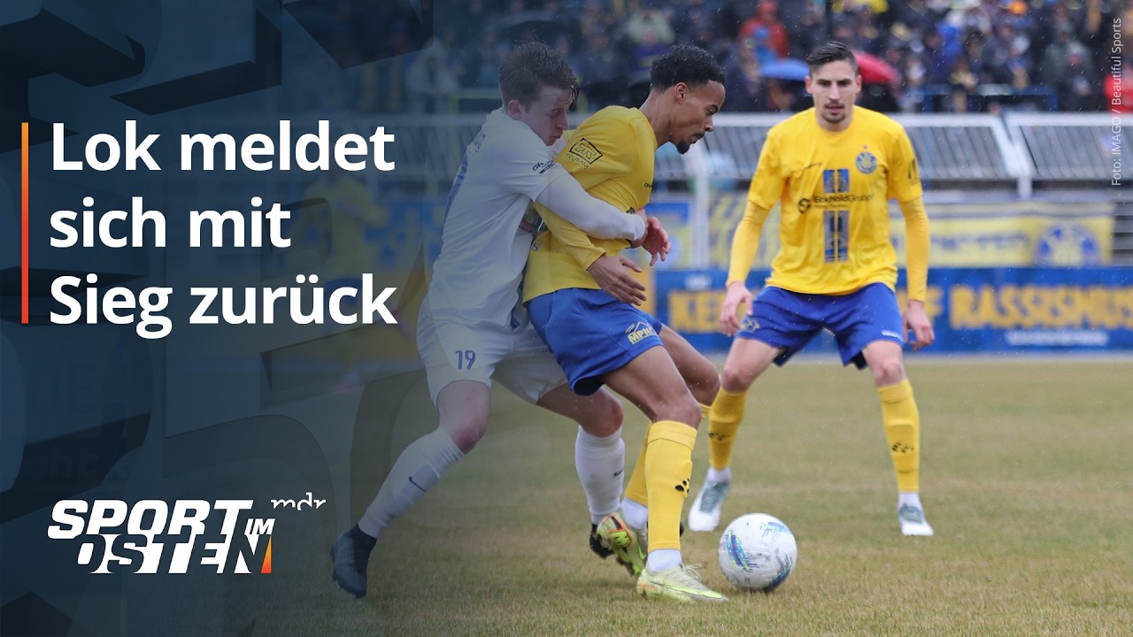 Lok Leipzig meldet sich zurück - klarer Heimsieg gegen Eilenburg | MDR