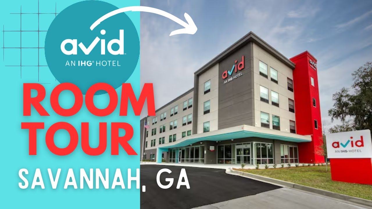 Avid Hotel Room Tour | Honest Review 2023 |  Savannah, GA