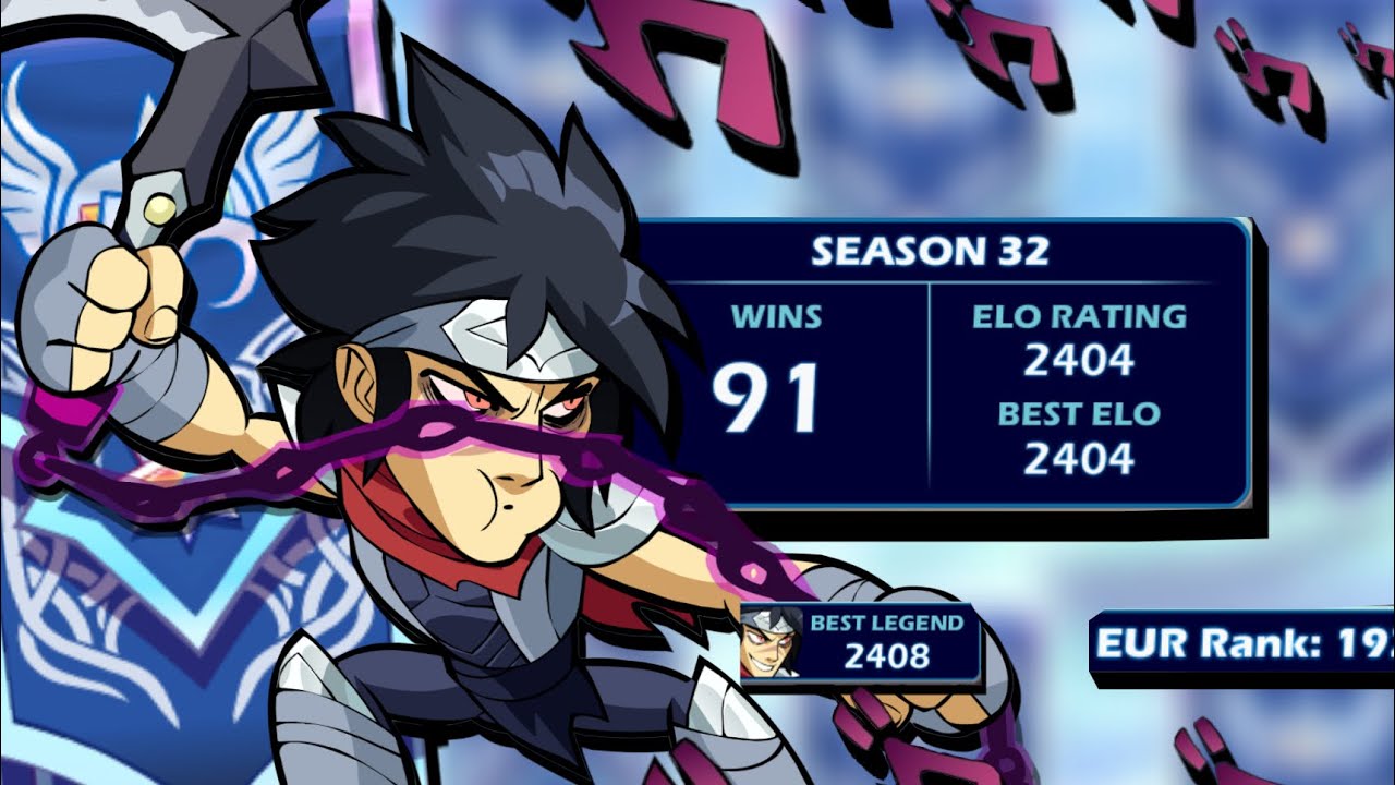I went Jiro and WON EVERY GAME in Brawlhalla Ranked