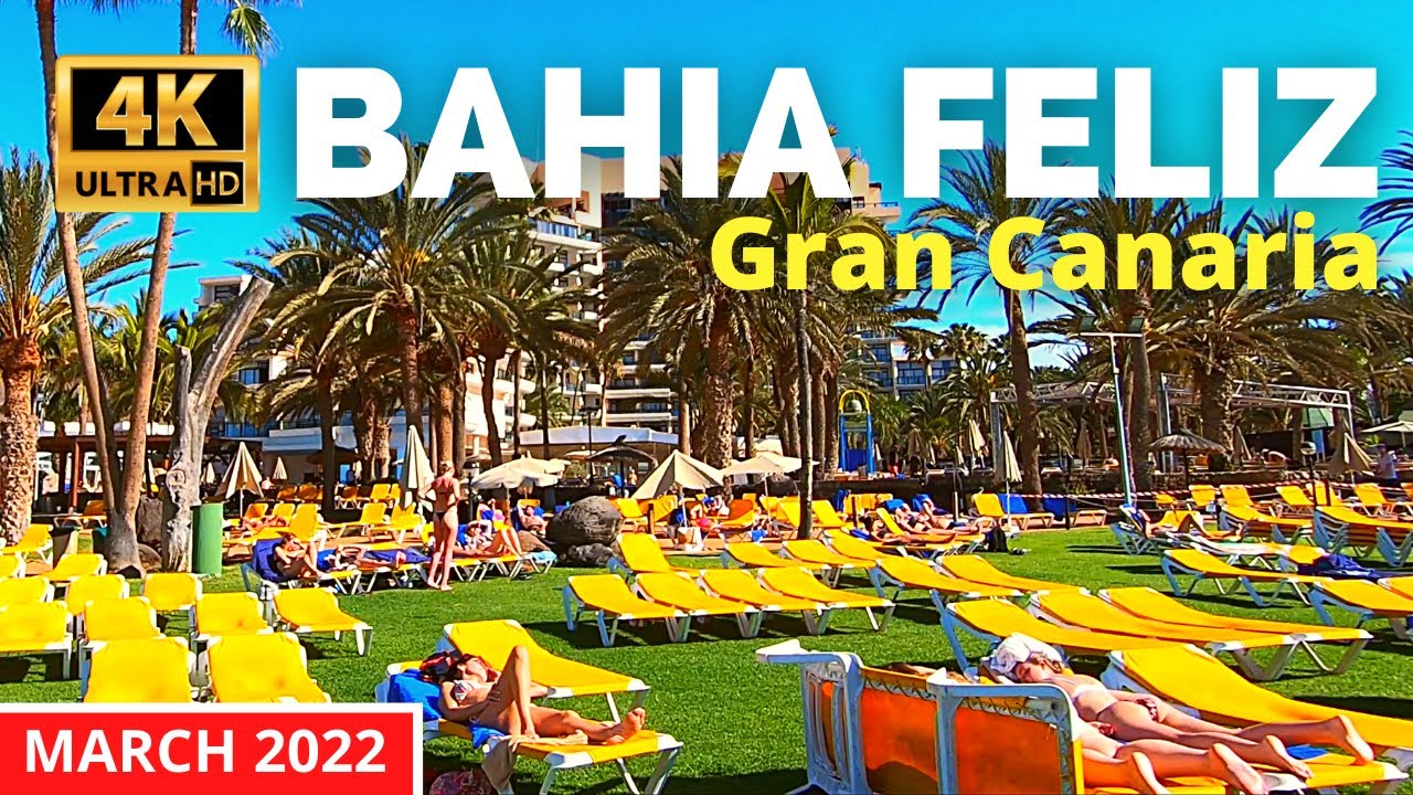 Bahia Feliz Gran Canaria Maspalomas March 25, 2022 🔴 TUI Blue Orquidea to TUI Blue Playa Feliz