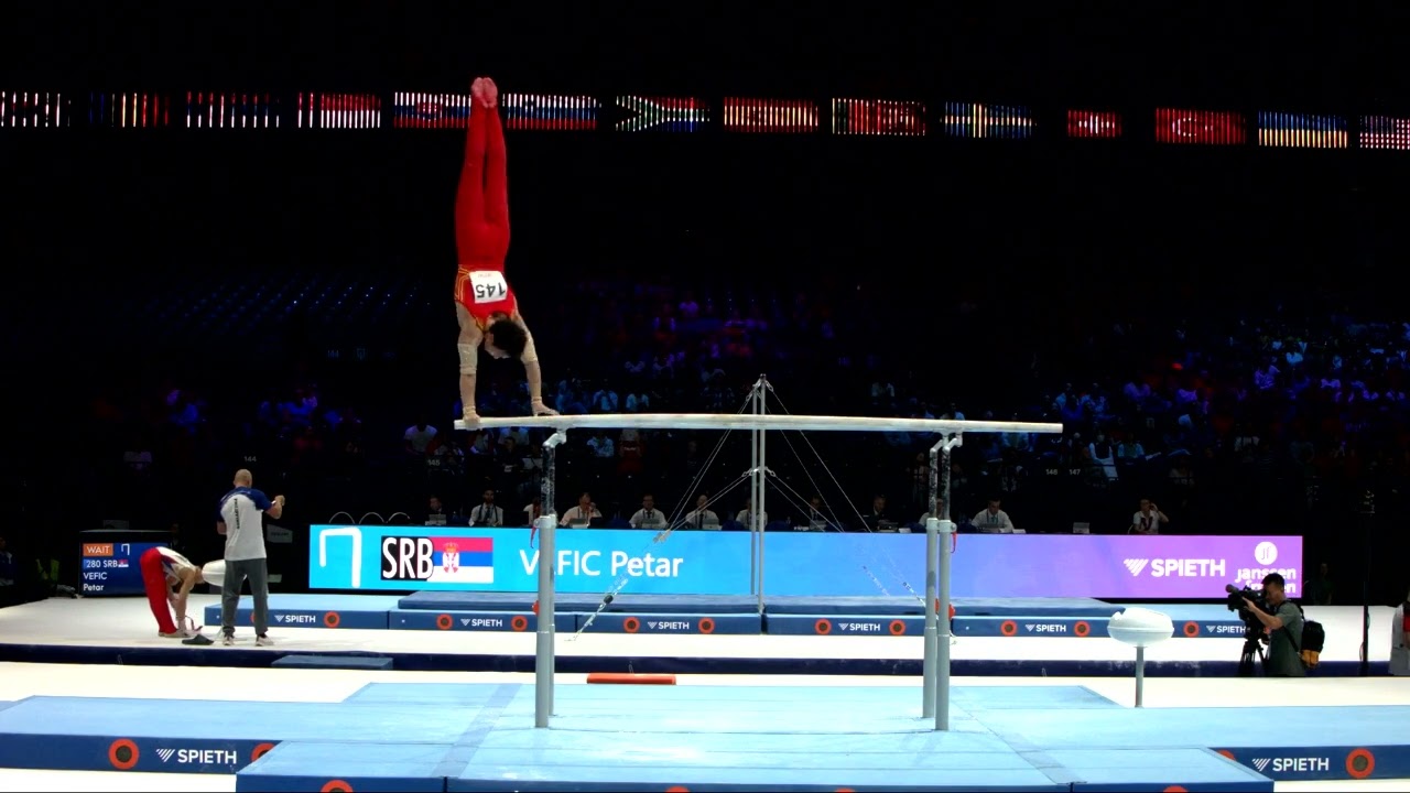 SUN Wei (CHN)_2023 Artistic Worlds, Antwerp (BEL)_Qualifications_Parallel Bars