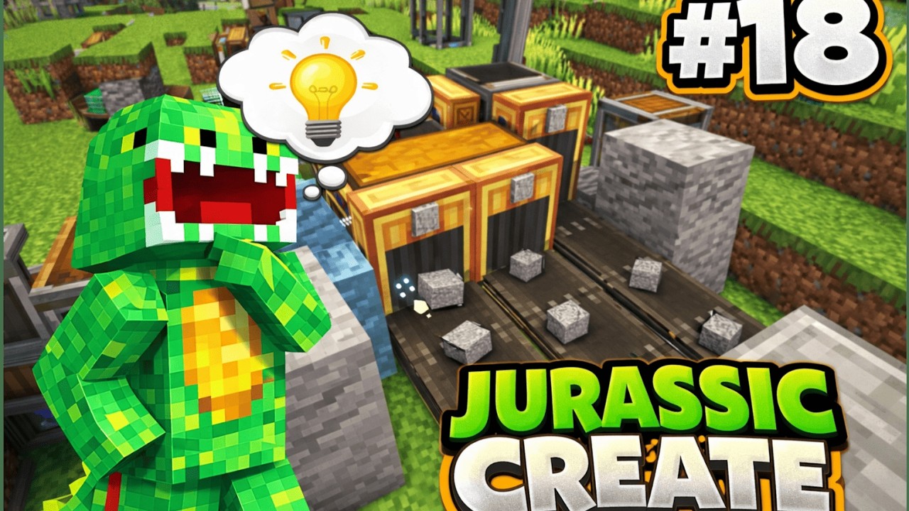 CREATE JURASICO | Mejoramos la fabrica #18
