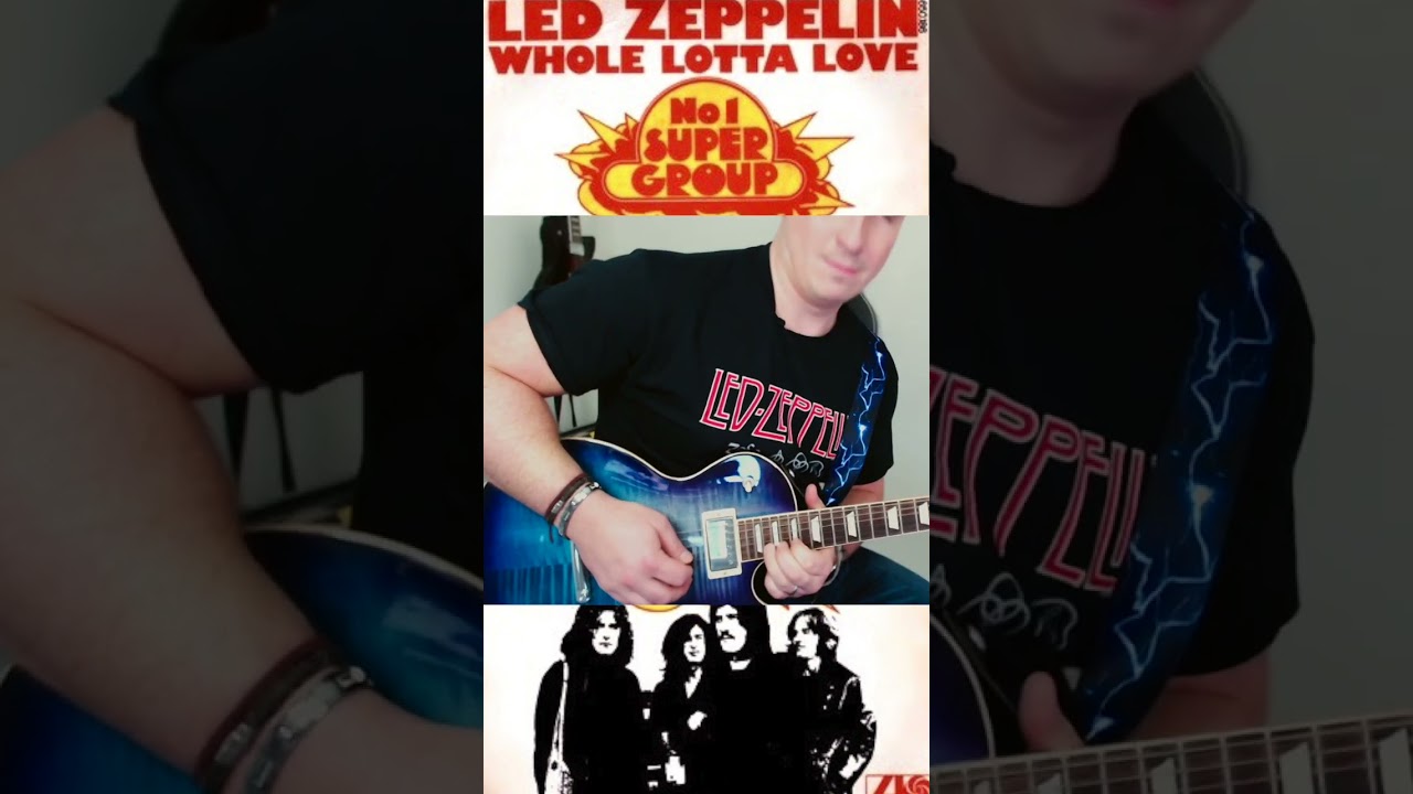 Led Zeppelin 🎩 Whole Lotta Love (Main Solo with Chris Berrow) #short #shorts #ledzeppelin