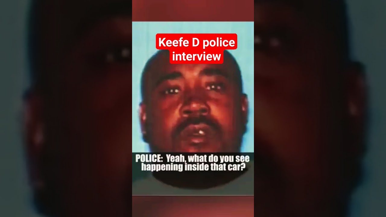 Keefe D police interview confessing about 2Pac shooting #keefed #2Pac #shooting #murder #confessing