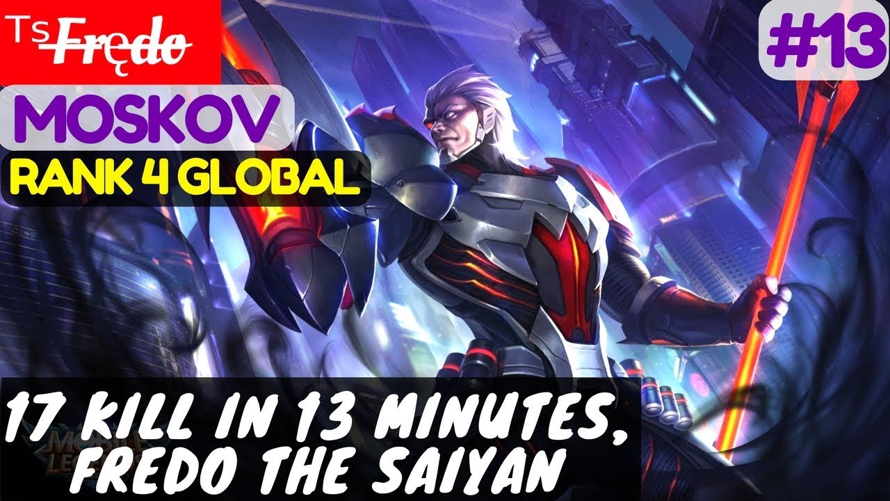 17 Kill in 13 Minutes, Fredo The Saiyan [Top 4 Moskov] | ᵀˢF̶r̶ęd̶o̶ Moskov Gameplay And Build #13