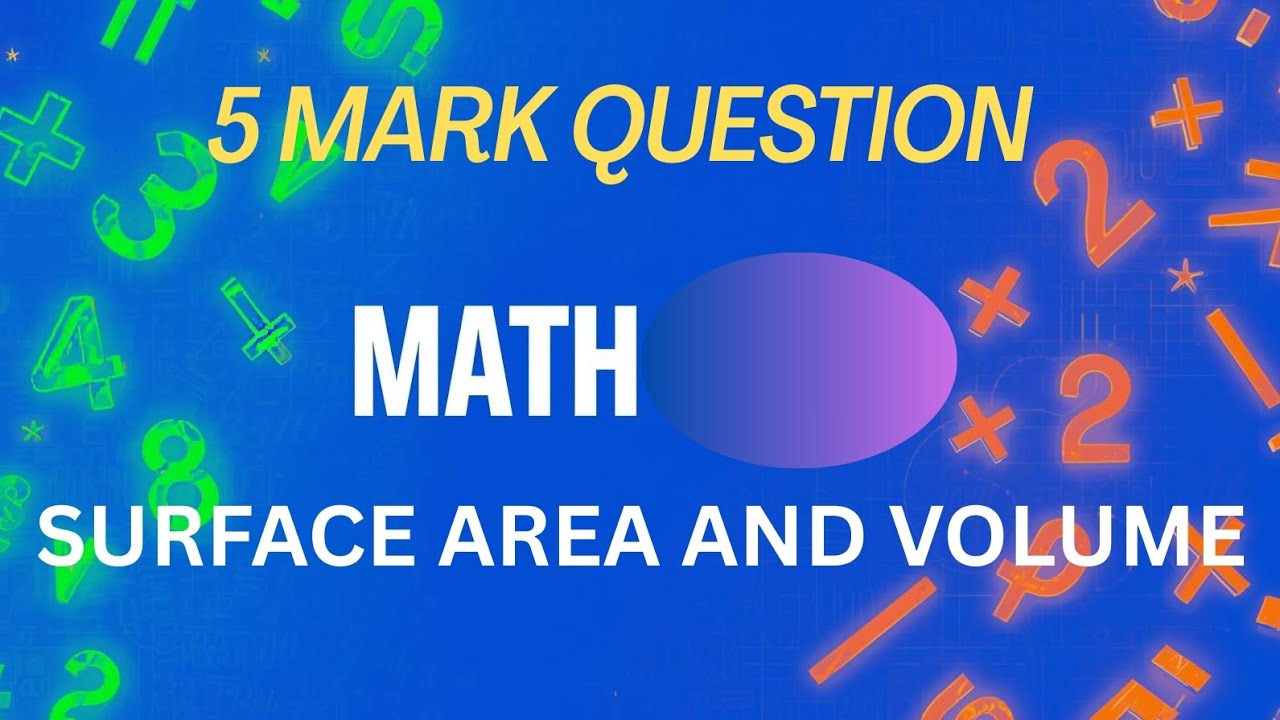 Surface area and volumes || ಘನಾಕೃತಿಗಳ ಮೇಲ್ಮೈ ವಿಸ್ತೀರ್ಣಗಳು ಮತ್ತು ಘನಫಲಗಳು
