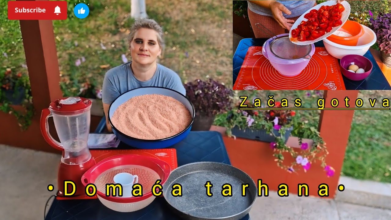 DOMAĆA TARHANA- tradicionalni recept🩷