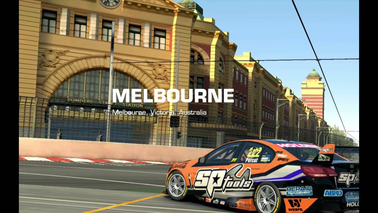 V8 Supercars Melbourne Gameplay RR3 Real Racing 3