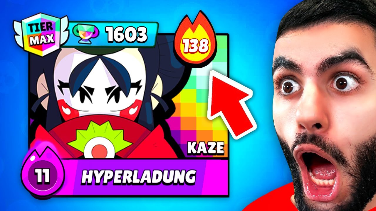 KAZE 0 auf 1000 TROPHÄEN pushen OHNE NIEDERLAGE! 😱 (Neuer Brawler)