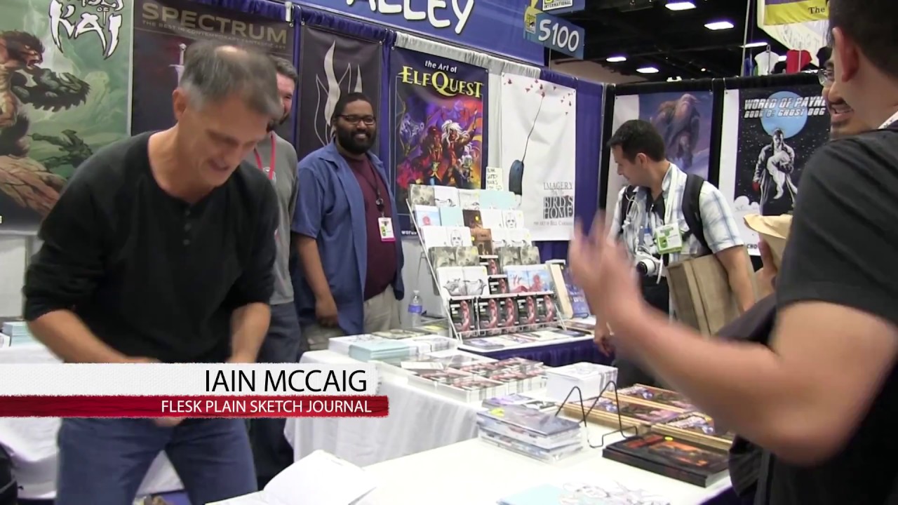 Iain McCaig Sketching