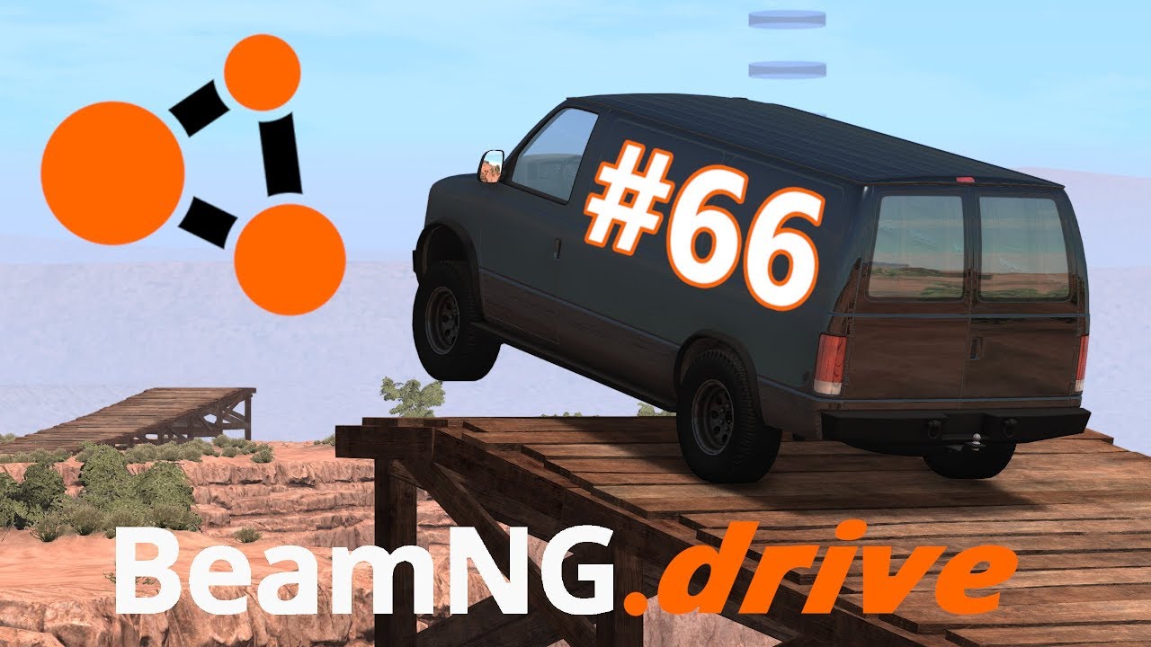 BeamNG.drive (#66) - SKOKI VANEM NA WYSOKOŚCI ORAZ TRUDNE PARKOWANIE 🚗👌