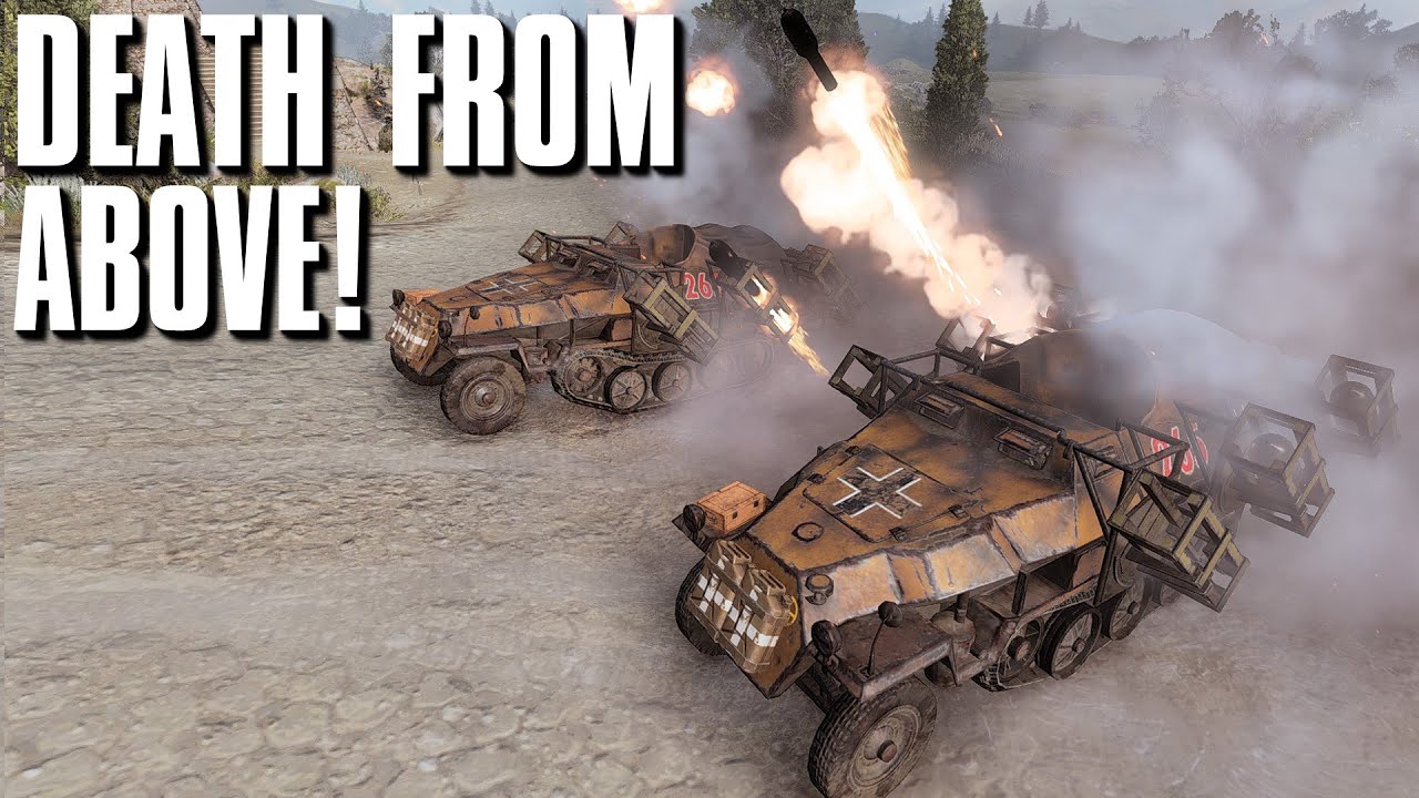 DEATH FROM ABOVE! - INSANE 4v4 - Company of Heroes 3