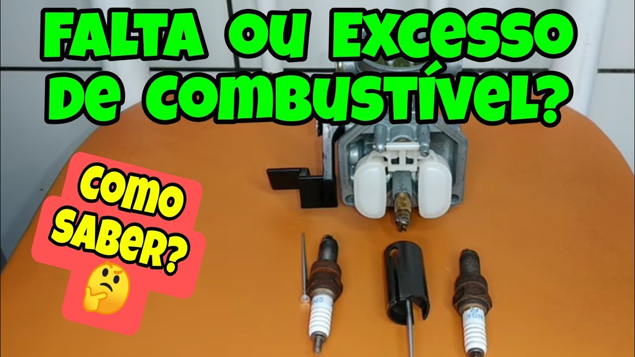Como Saber se a Moto Tá Com Falta  ou Excesso de Combustível!