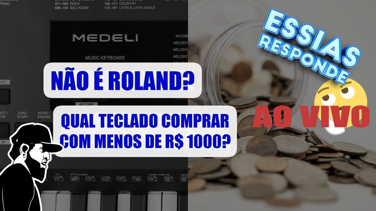 Roland EX20A Vs Medeli M361 - Teclado Com Menos de R$ 1000 | #EssiasResponde
