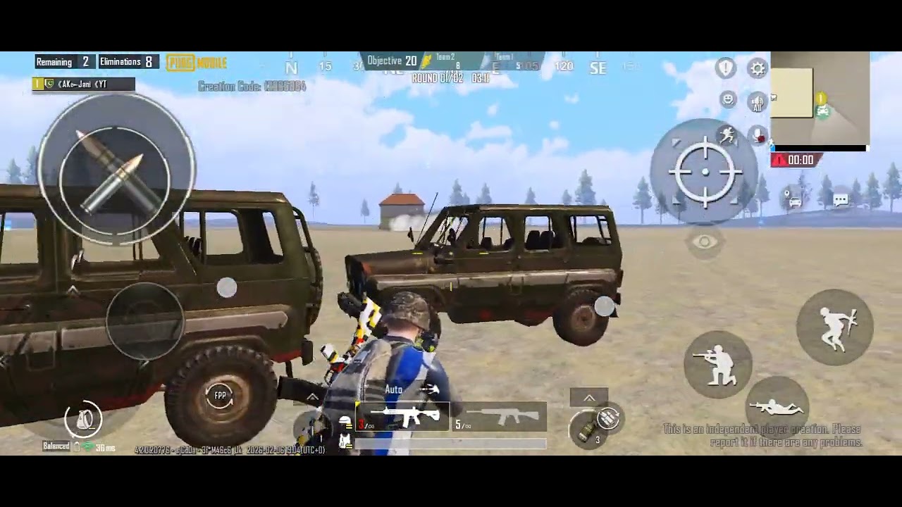 AK JANi YT Live Match 1v1
