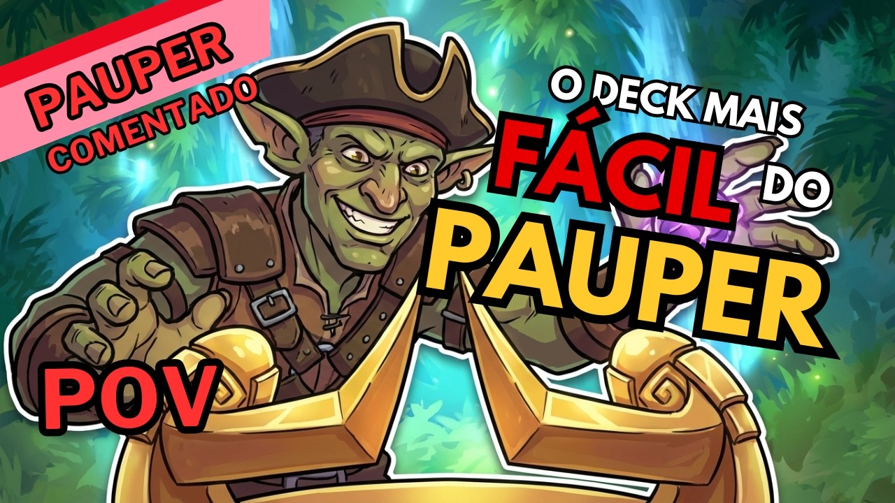 GAMEPLAY FÍSICO PAUPER COMENTADO! MONO RED RALLY VS INFECT | MAGIC THE GATHERING POV