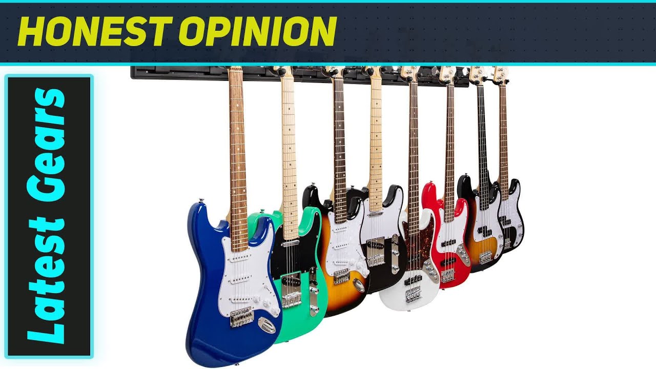 STRICH 8 Guitar Wall Mount: Ultimate Space Saving Display!