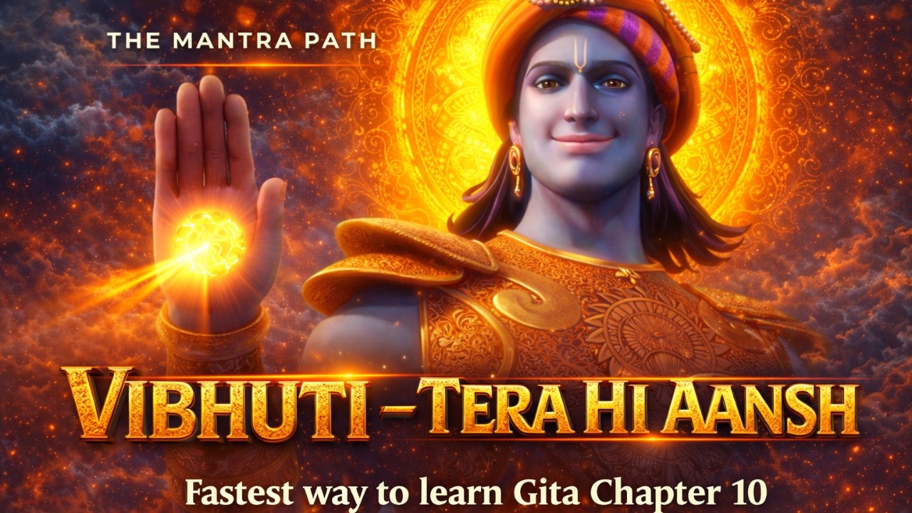 Gita Chapter 10 Explained with a Song | Gita Song | Spiritual song | The Mantra Path