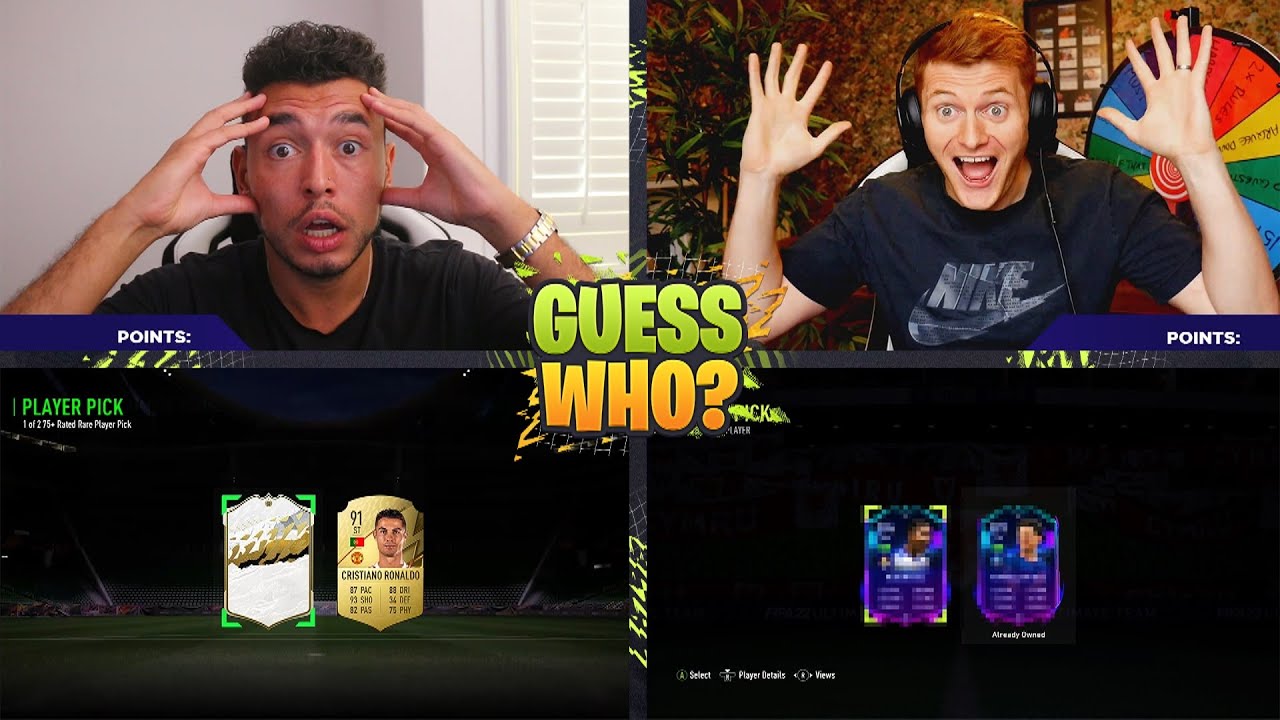 Я ТАК И ЗНАЛ!!! Напряженная игра &laquo;Кто я?&raquo; в FIFA против @CapgunTom (FIFA 22)
