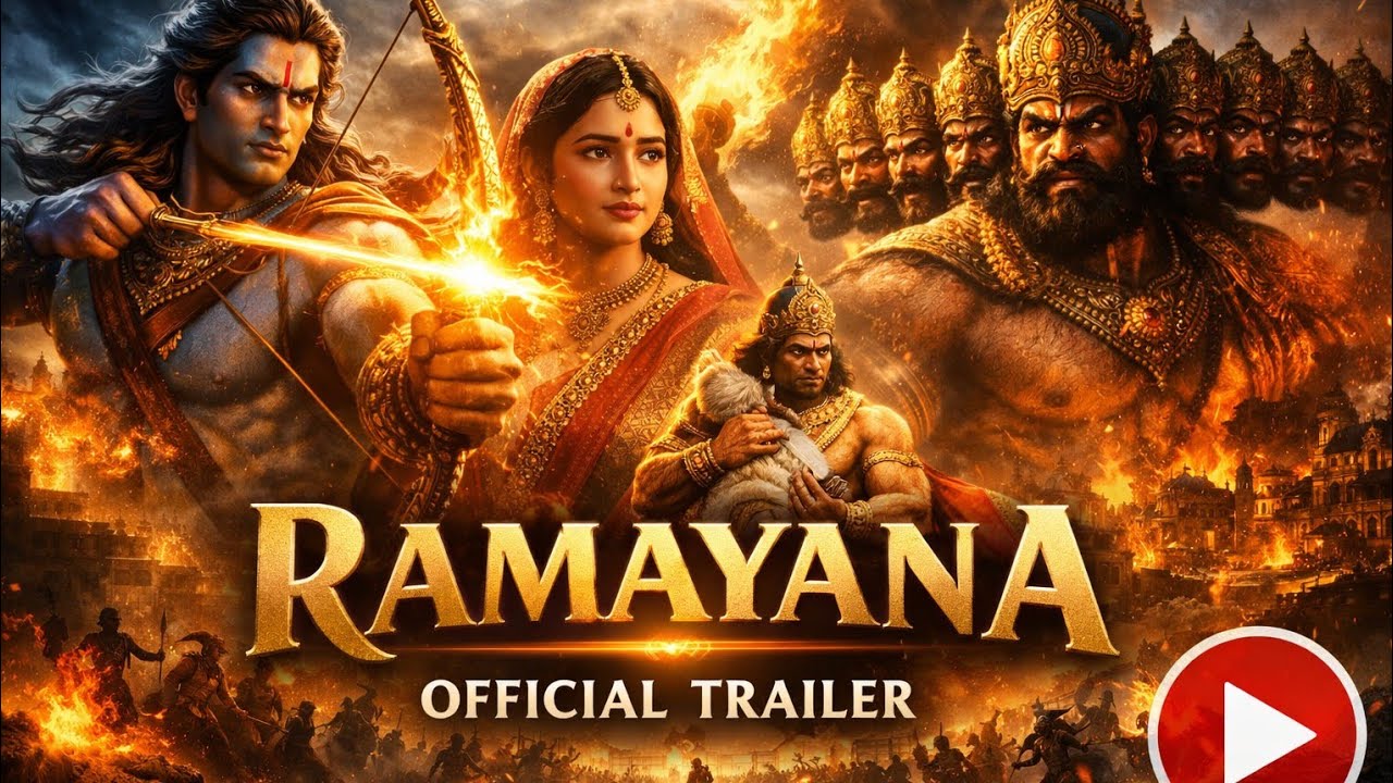 RAMAYANA – Shri Ram vs Ravana | Epic Cinematic Trailer (4K)@sanatanivaibhavgoel224