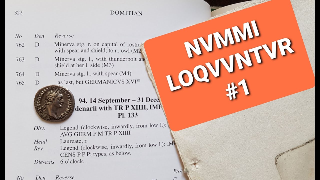 Nummi loquuntur - monety m&oacute;wią #1. Mennictwo rzymskie: denar Domicjana RIC II 764