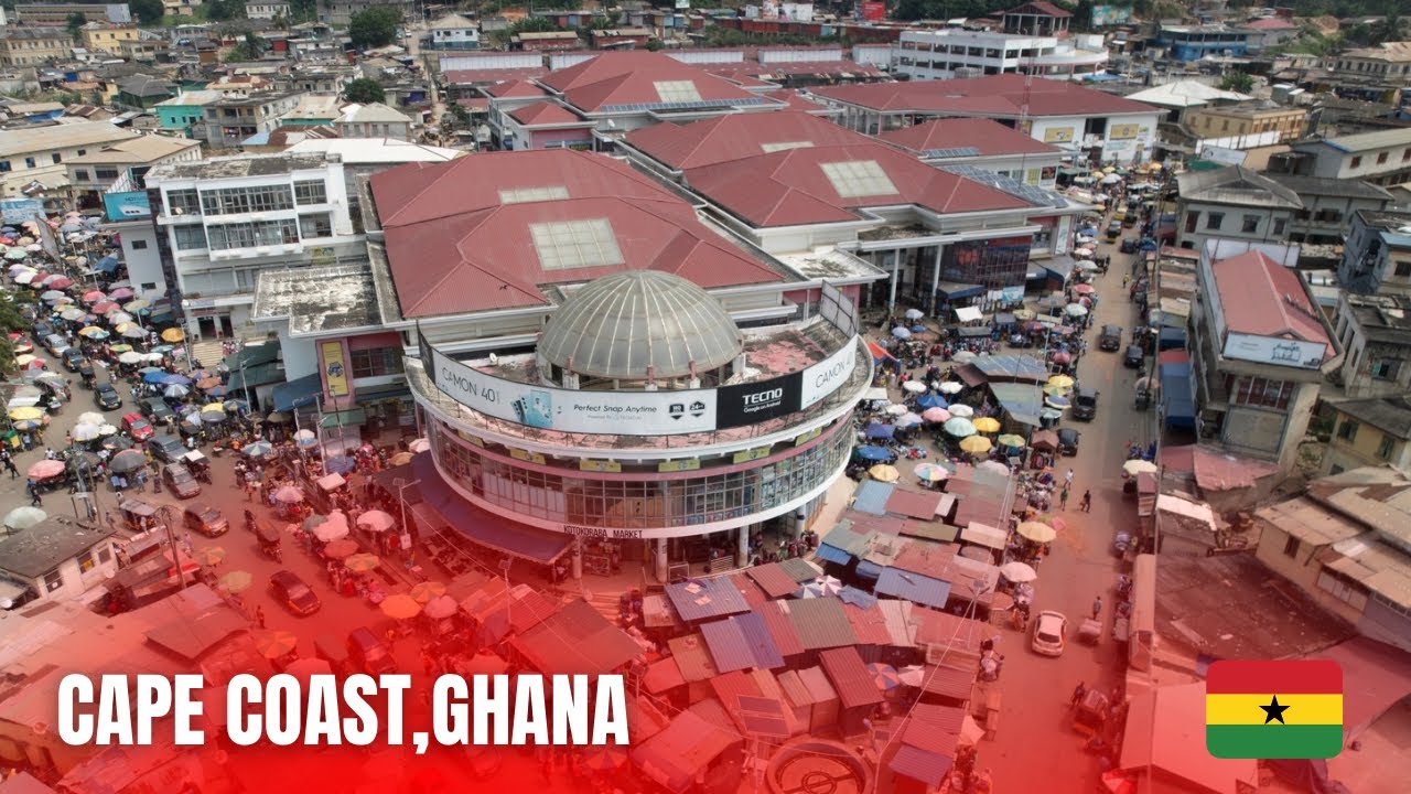 This Is Cape Coast🇬🇭Ghana’s First Capital City. - Walking Tour 