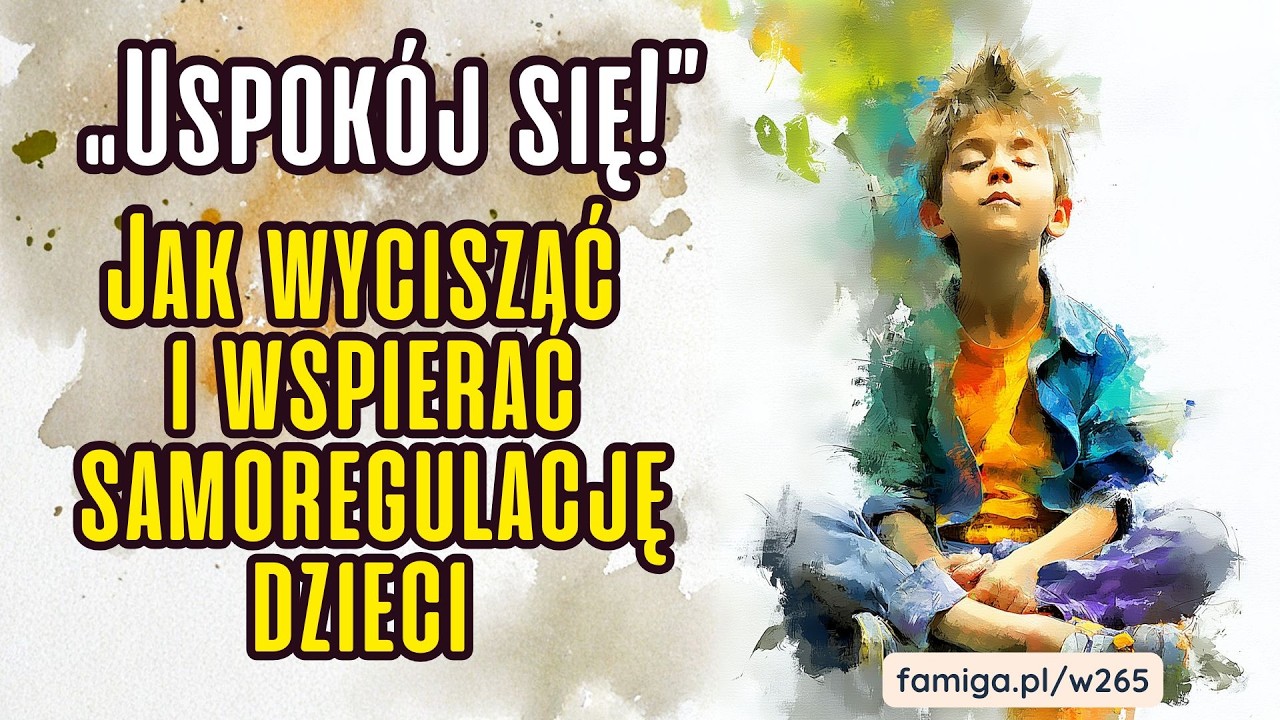 Uspokój się… ale jak? – Wyciszanie dzieci i samoregulacja