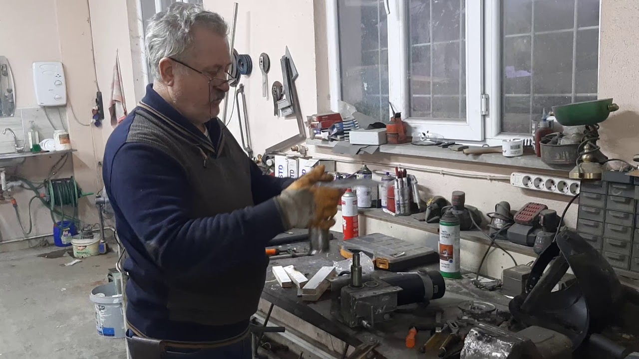 Tekne çapa ırgatı yapımı    (DIY Boat anchor windlass)