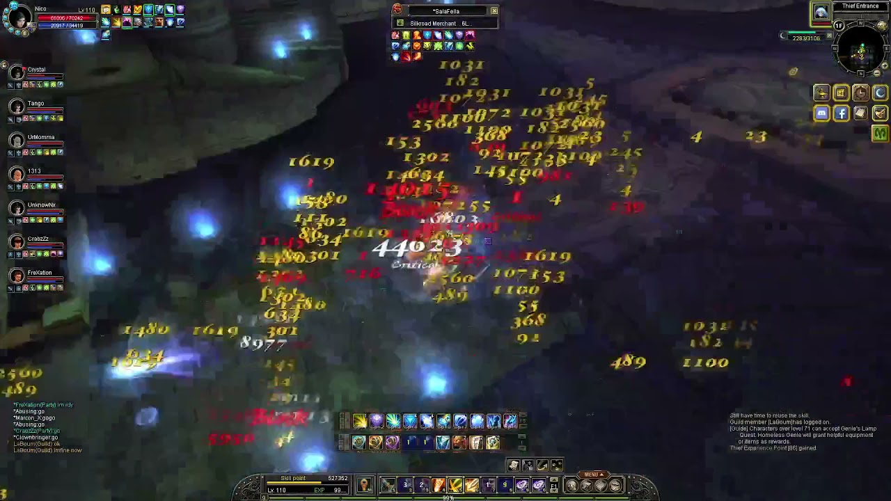 Sailor Online - Red Sea Job war in Temple // Gladiators Guild