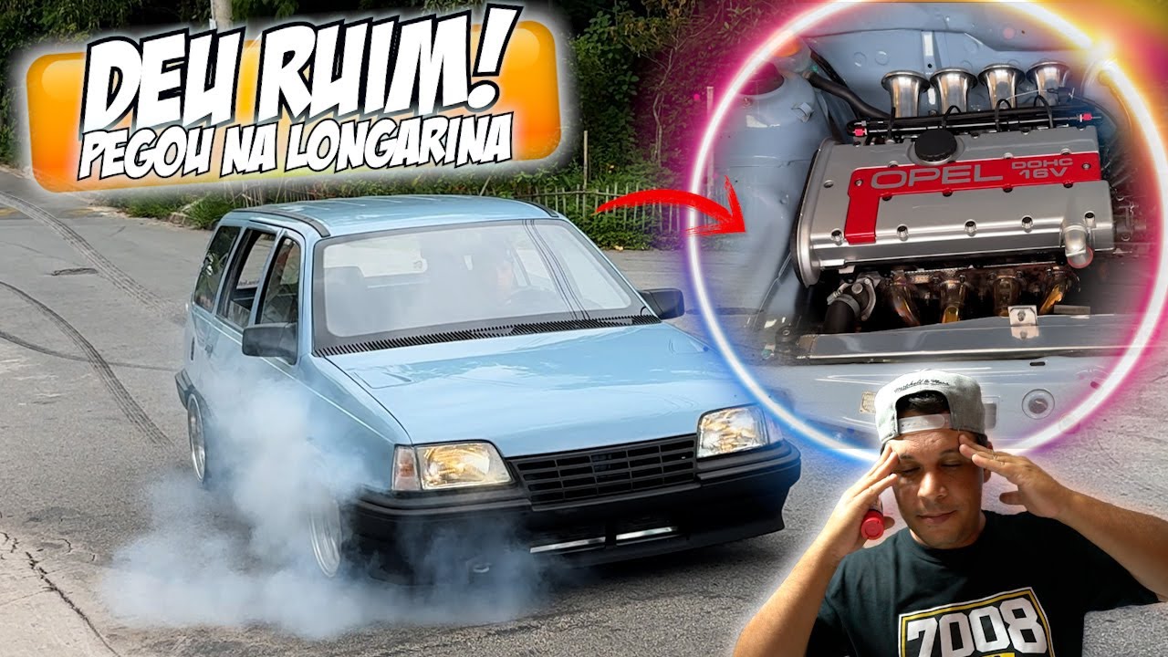 PRIMEIRA VOLTA NA RUA COM A IPANEMA DE R$2.500! RONCO DE MOTOR ROTATIVO? ME EMPOLGUEI E DEU RUIM!