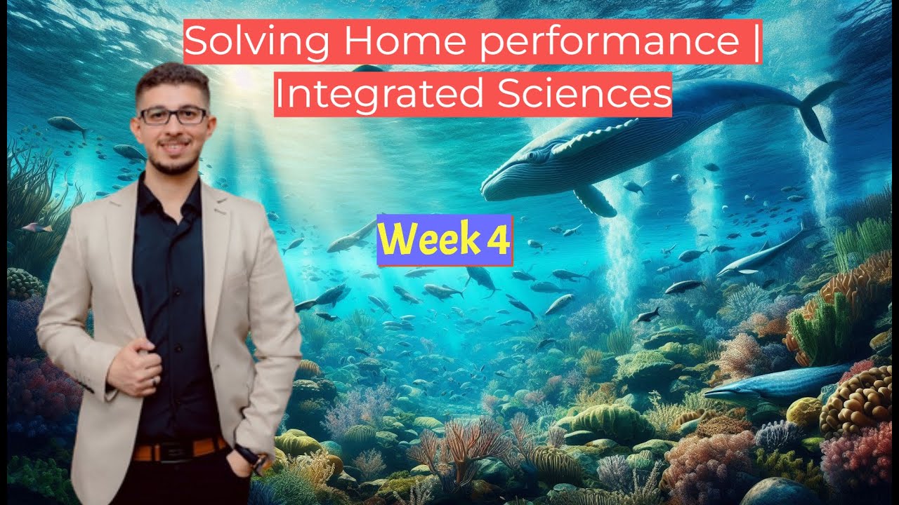 1st Sec | Solving the Home performance - week 4 | Integrated sciences حل الاداء المنزلى