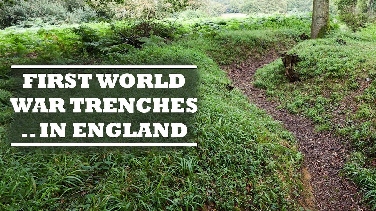 Exploring the Training Grounds of The Great War in Berkhamsted - WW1 Trenches in England