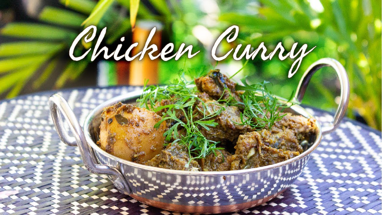 Fiji Style Chicken Curry | Step by Step | Cutting a Whole Chicken for Curry Pieces [ASMR]