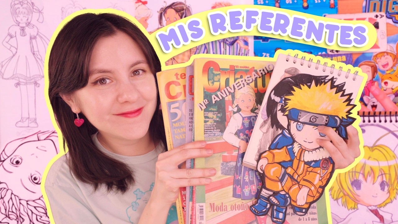 Mis REFERENTES e INSPIRACIÓN para dibujar ✨ (Dibujos Antiguos, Q&A y TIPS 🎨)