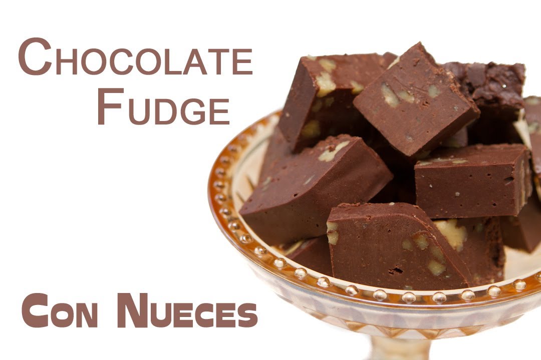 Fudge de Chocolate con Nueces