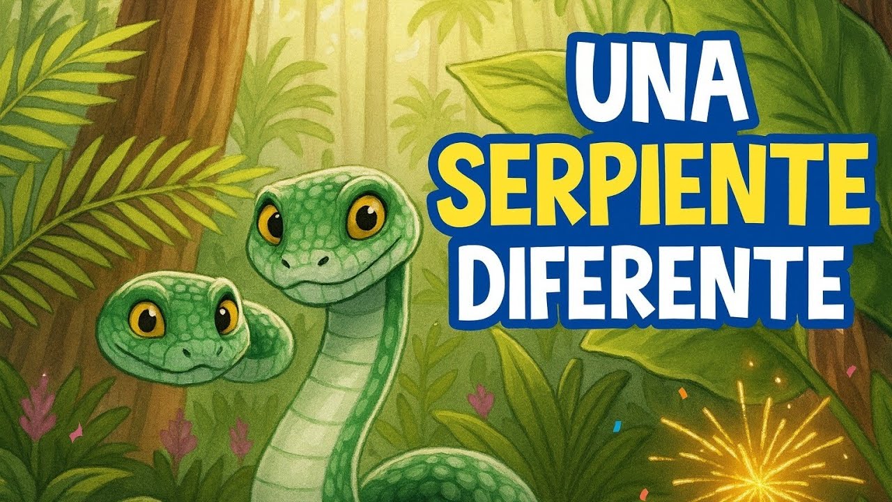 Cuento Infantil: Una serpiente diferente/ Cuento para niños y niñas 