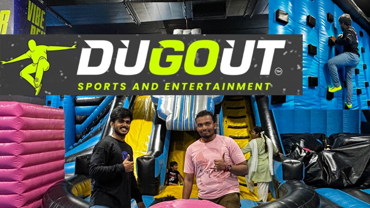DUGOUT Inflatable park / Velachery grand mall🤩my experience/ Full fun activity/ go & try #fun#vibes