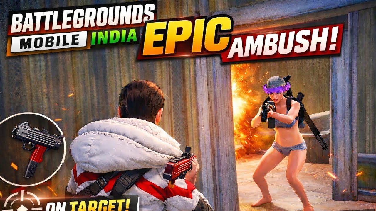 UZI + Shotgun Rush Gameplay 🔥 BGMI Intense Close Combat